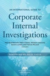 An International Guide to Corporate Internal Investigations cover