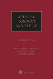 Judicial Conduct and Ethics cover
