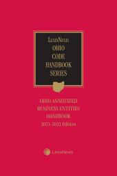 LexisNexis Ohio Annotated Business Entities Handbook cover