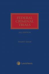 Federal Criminal Trials cover