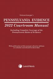 Pennsylvania Evidence Courtroom Manual cover