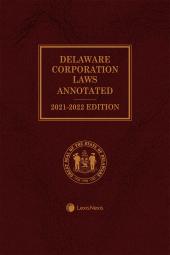 Delaware Corporation Laws Annotated cover