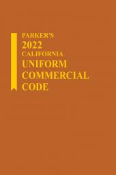 Parker's California Uniform Commercial Code cover
