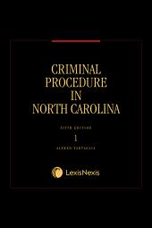 Criminal Procedure in North Carolina cover