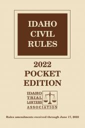 Idaho Civil Rules cover