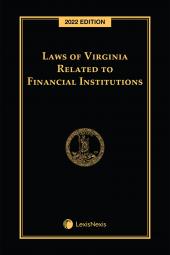 Laws of Virginia Related to Financial Institutions cover