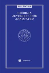 Georgia Juvenile Code Annotated cover