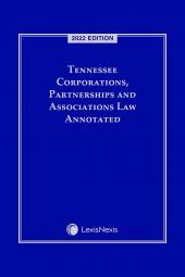 Tennessee Corporations, Partnerships and Associations Law Annotated cover