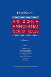 LexisNexis Arizona Annotated Court Rules cover