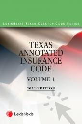 Texas Annotated Insurance Code cover