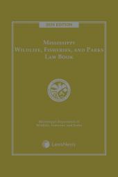 Mississippi Wildlife, Fisheries and Parks Law Book cover