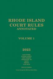 Rhode Island Court Rules Annotated cover