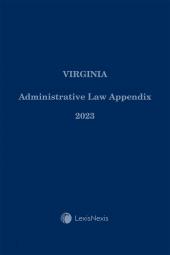 Virginia Administrative Law Appendix cover