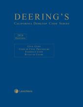 Deering's California Desktop Code Set Softbound cover