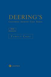 Deering's California Desktop Code Series, Family Code Softbound cover
