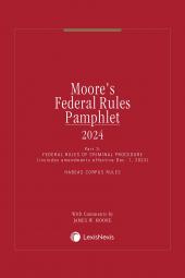 Moore's Federal Rules Pamphlet, Part 3 cover