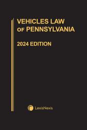 Vehicles Law of Pennsylvania cover