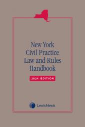 New York Civil Practice Law and Rules Handbook cover