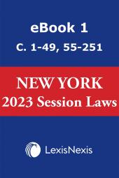 New York Consolidated Laws Service Session Laws cover