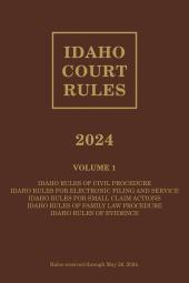 Idaho Court Rules cover