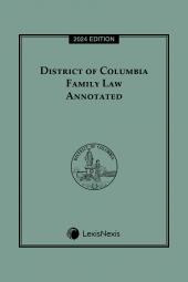 District of Columbia Family Law Annotated cover