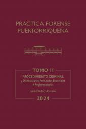 Práctica Forense Puertorriqueña: Reglas de Procedimiento Criminal cover