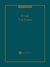 Utah Tax Code cover