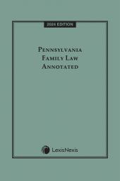 Pennsylvania Family Law Annotated cover