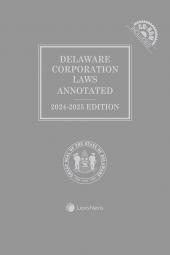 Delaware Corporation Laws Annotated cover