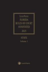 LexisNexis Florida Rules of Court Annotated cover