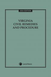 Virginia Civil Remedies and Procedure cover