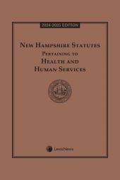 New Hampshire Statutes Pertaining to Health and Human Services cover