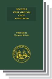 Michie's West Virginia Code Annotated cover