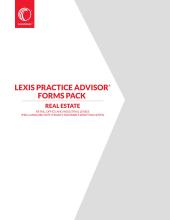 Lexis Practice Advisor® Forms Pack - Retail, Office and Industrial Leases (Pro-Landlord) cover