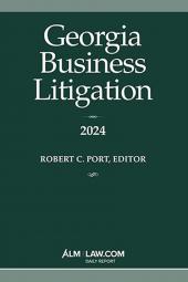 Georgia Business Litigation cover