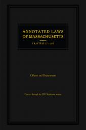 ALM Mini Set - Ch. 27-30B: Laws Relating to State Officers cover