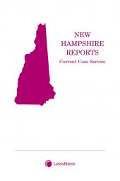 New Hampshire Reports Current Case Service cover