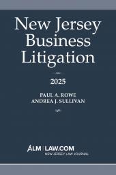 New Jersey Business Litigation cover