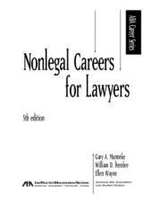 Nonlegal Careers for Lawyers cover