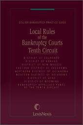 Local Rules of the Bankruptcy Courts--10th Circuit cover