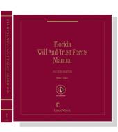 Kane's Florida Will and Trust Forms Manual Combo Package cover