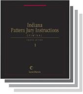 Indiana Pattern Jury Instructions - Criminal cover