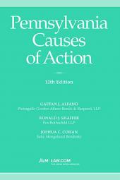 Pennsylvania Causes of Action cover