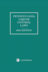 Pennsylvania Liquor Control Laws cover