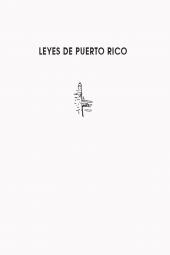 Leyes De Puerto Rico cover