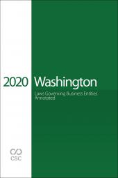 CSC® Washington Laws Governing Business Entities Annotated cover