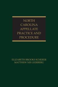 North Carolina Appellate Practice And Procedure | LexisNexis Store