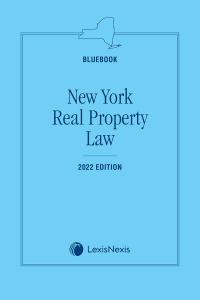 New York Real Property Law (Bluebook) | LexisNexis Store