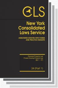 New York Consolidated Laws Service (CLS) | LexisNexis Store