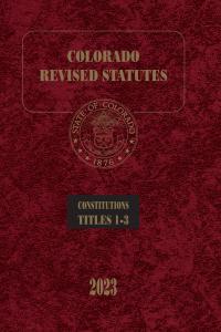 Colorado Revised Statutes | LexisNexis Store